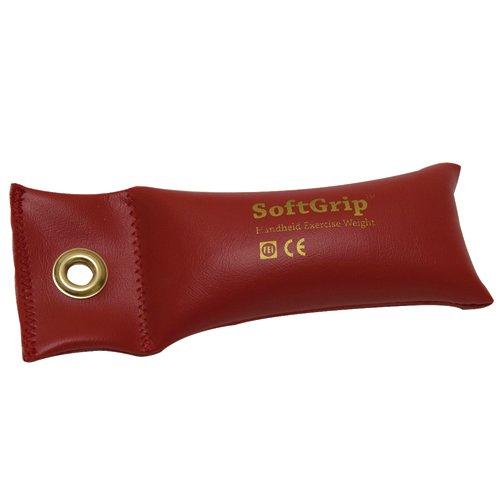 SoftGrip Hand Weight 1.5 lb Red - Best Medical Supplies Online