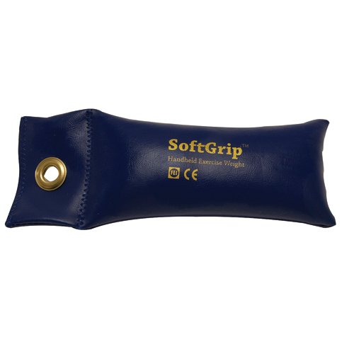 SoftGrip Hand Weight 2.5 lb Blue - Best Medical Supplies Online