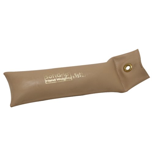 SoftGrip Hand Weight 6 lb Tan - Best Medical Supplies Online