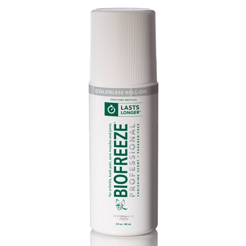 Biofreeze - 3 Oz. Roll-On Dye-Free Prof Version - Best Medical Supplies Online