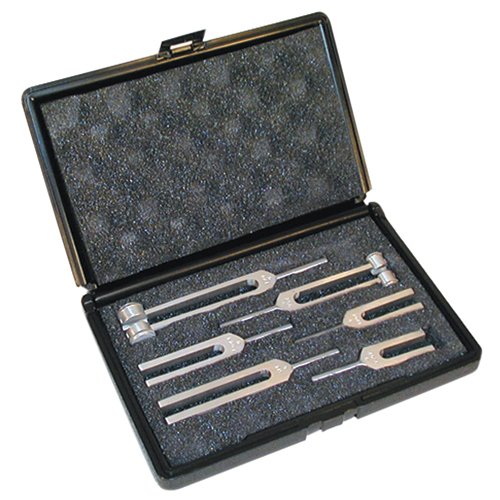 Tuning Fork Clinical Grade Set 128-4096 Cps(6 pc+Case) - Best Medical Supplies Online