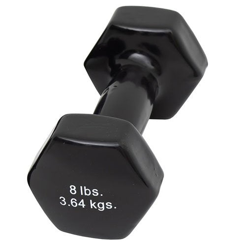 Dumbell Weight Color Vinyl Coated 8 Lb - Best Medical Supplies Online