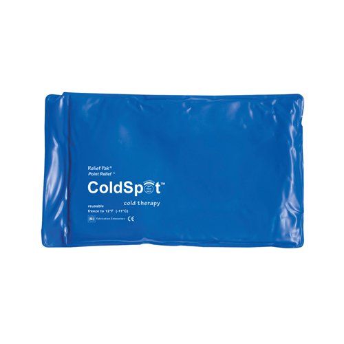 Reusable Heavy Duty Cold Pack Half 7 x 11 Blue Vinyl - Best Medical Supplies Online