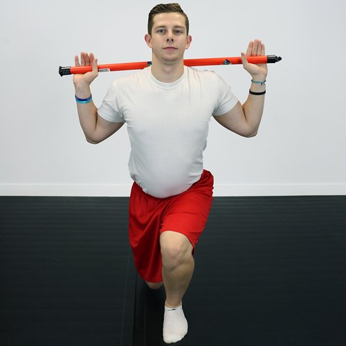 Wate Exercise Bars Red 1.36 kg/ 3 lbs - Best Medical Supplies Online