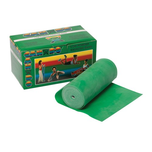 Cando Exercise Band Green Medium 6-Yard Roll - Best Medical Supplies Online