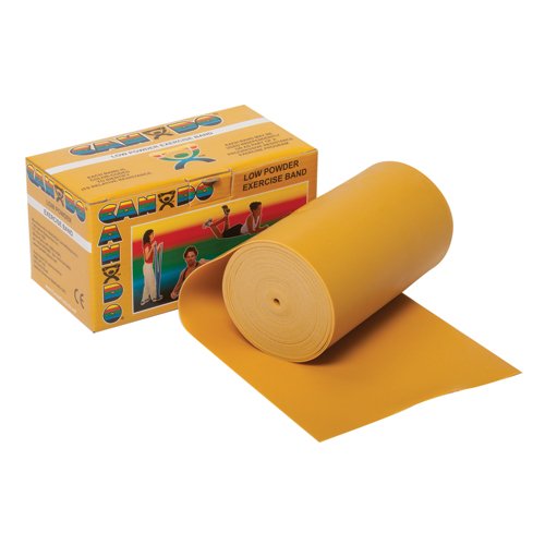 Cando Exercise Band Gold XXX-Heavy 6-Yard Roll - Best Medical Supplies Online