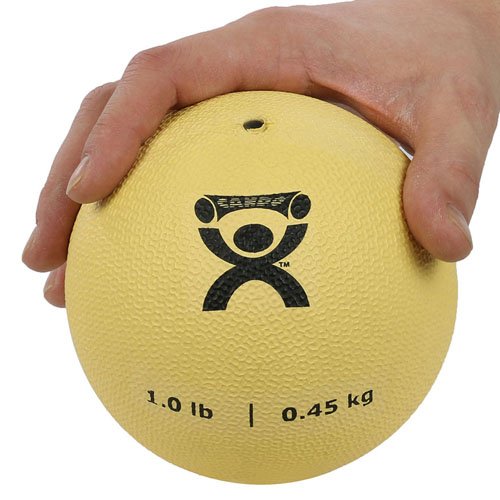 Plyometric Rebounder Ball 1 lb. Tan 5 Diameter - Best Medical Supplies Online