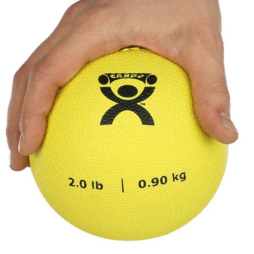 Plyometric Rebounder Ball 2 lb. Yellow 5 Diameter - Best Medical Supplies Online