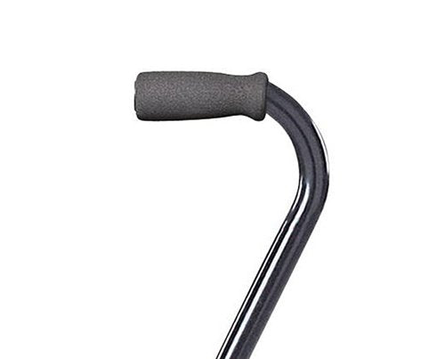 Hand Grip for Quad Cane & Offset Cane Gray Foam