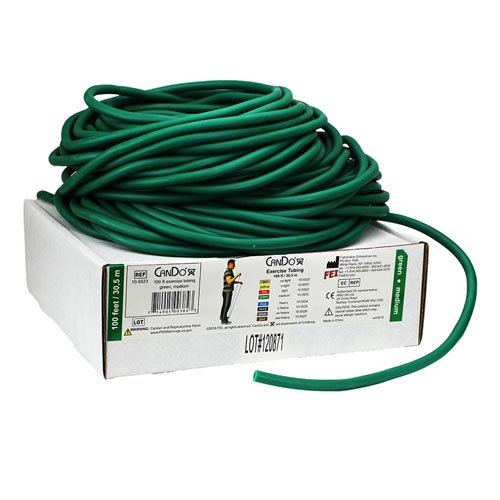 Cando Exercise Tubing Green- Medium - 100 ft roll - Best Medical Supplies Online