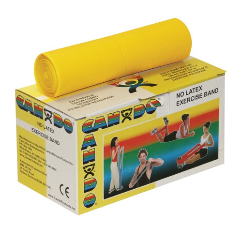 Cando Band Non-Latex Yellow- X-Light 6- Yard - Best Medical Supplies Online