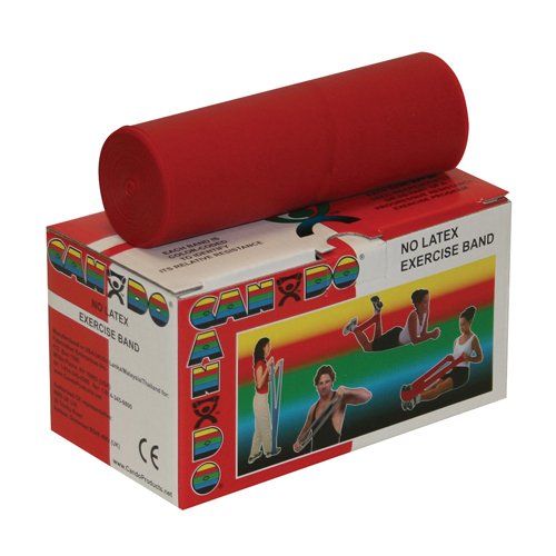 Cando Band Non-Latex Red- Light 6- Yard - Best Medical Supplies Online