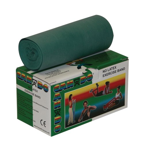 Cando Band Non-Latex Green- Medium 6- Yard - Best Medical Supplies Online