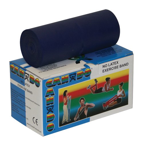 Cando Band Non-Latex Blue- Heavy 6- Yard - Best Medical Supplies Online