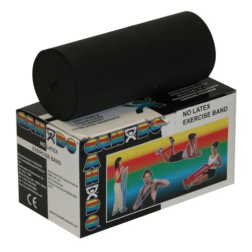 Cando Band Non-Latex Black- X-Heavy 6- Yard - Best Medical Supplies Online