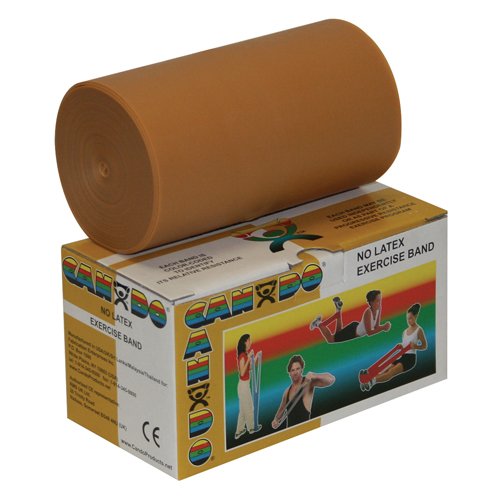 Cando Band Non-Latex Gold- XXX-Heavy 6- Yard - Best Medical Supplies Online