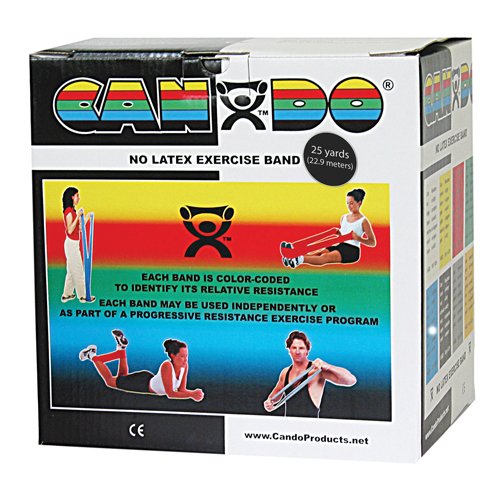 Cando Band Non-Latex Black X-Heavy 25 Yard - Best Medical Supplies Online