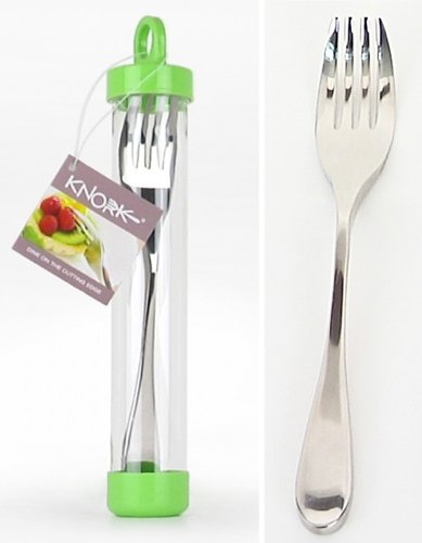 Knork (Knife and Fork Comb.) Stainless Steel--Duo Finish - Best Medical Supplies Online