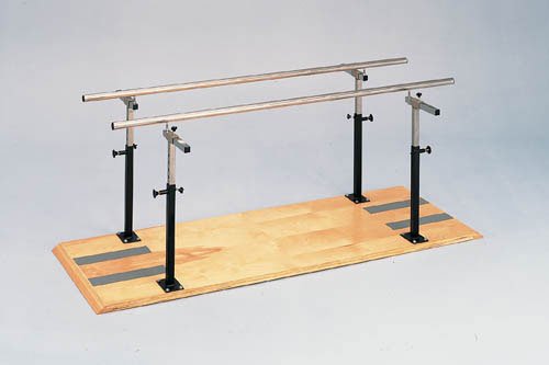 Platform Mounted Parallel Bars 12'