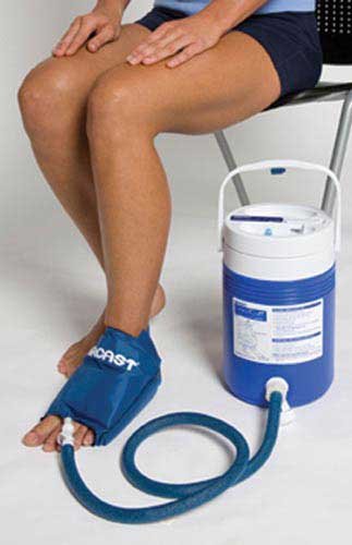 Aircast Cryo/ Cuff System- Large Foot & Cooler - Best Medical Supplies Online