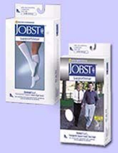 Jobst Sensifoot Over-The-Calf Sock White X-Small - Best Medical Supplies Online