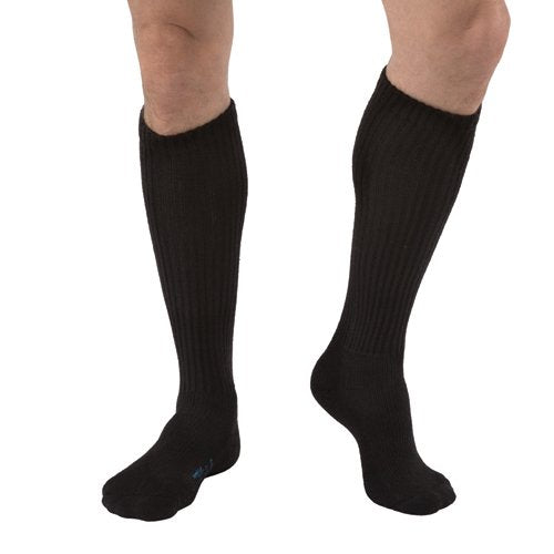 Jobst Sensifoot Over-The-Calf Sock Black Large - Best Medical Supplies Online