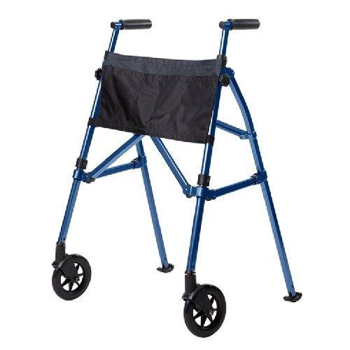 EZ Fold-N-Go Walker Cobalt Blue - Best Medical Supplies Online