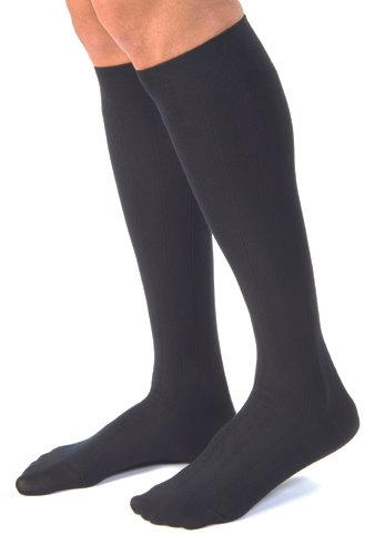 Jobst for Men Casual Medical Legwear 15-20mmHg Small Black - Best Medical Supplies Online