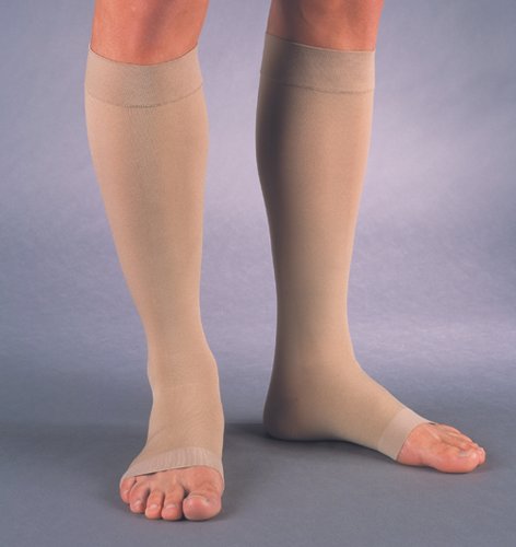 Jobst Relief 20-30 Knee-Hi Open-Toe Small Beige (pair) - Best Medical Supplies Online