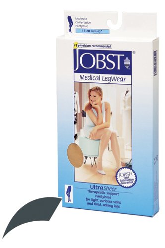 Jobst Ultrasheer 15-20mmHG Pantyhose Antracite XL - Best Medical Supplies Online