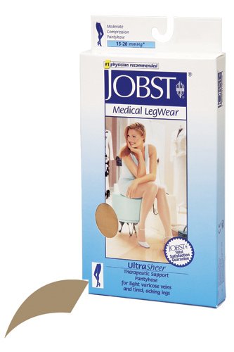 Jobst Ultrasheer 15-20mmHG Pantyhose Honey Medium - Best Medical Supplies Online