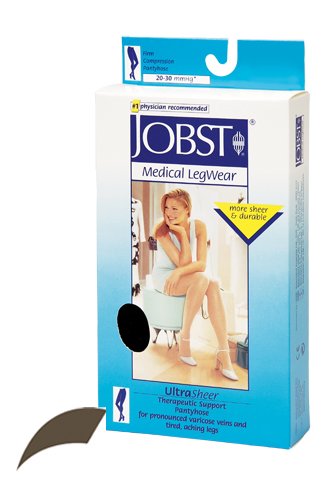 Jobst Ultrasheer 20-30 mmHg Pantyhose Espresso Large - Best Medical Supplies Online