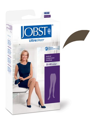 Jobst Ultrasheer 30-40 mmHg Pantyhose Espresso XL - Best Medical Supplies Online