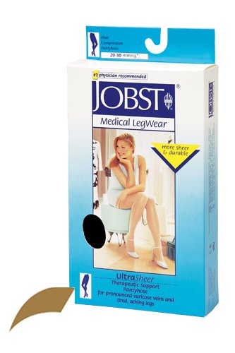 Jobst Ultrasheer 20-30 CT Pantyhose Sun Tan Large - Best Medical Supplies Online