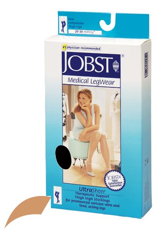 Jobst Ultrasheer 20-30 Thigh Hi Sun Bronze Large - Best Medical Supplies Online