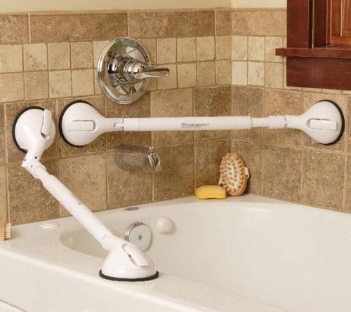 Portable Grab Bar Adj. 22 -27 Telescoping & Pivoting Medium