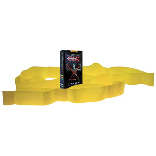 Theraband Consecutive Loops Yellow 5' Individual 9-Loop - Best Medical Supplies Online