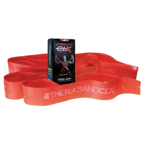 Theraband Consecutive Loops Red 5' Individual 9-Loop - Best Medical Supplies Online