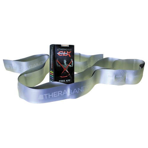 Theraband Consecutive Loops Silver 5' Individual 9-Loops - Best Medical Supplies Online