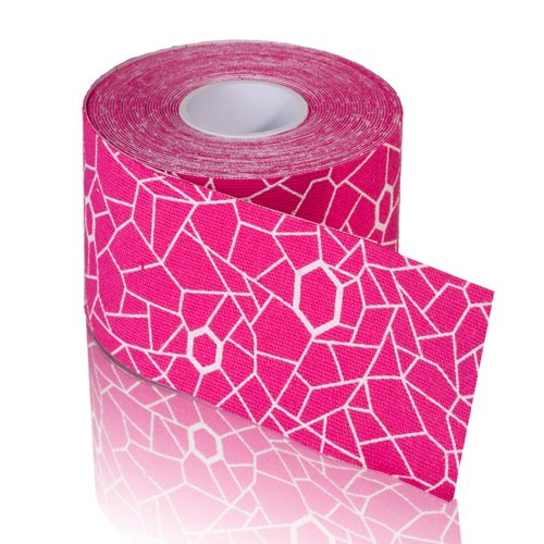 TheraBand Kinesiology Tape STD Roll 2 x16.4' Pink/White - Best Medical Supplies Online