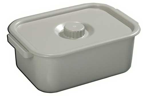 Commode Pail Bariatric Gray - Best Medical Supplies Online