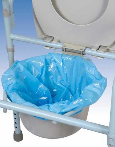 Commode Pail Liners Pack/7 Carex - Best Medical Supplies Online