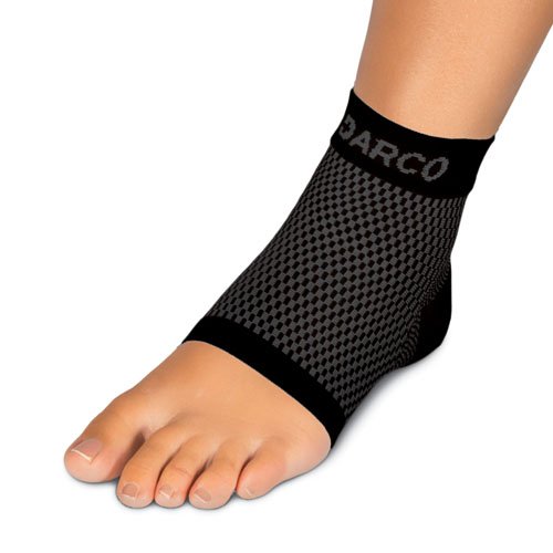 DCS Plantar Fasciitis Sleeve Small-Wm 4-6.5/Men 3-5.5 Black - Best Medical Supplies Online