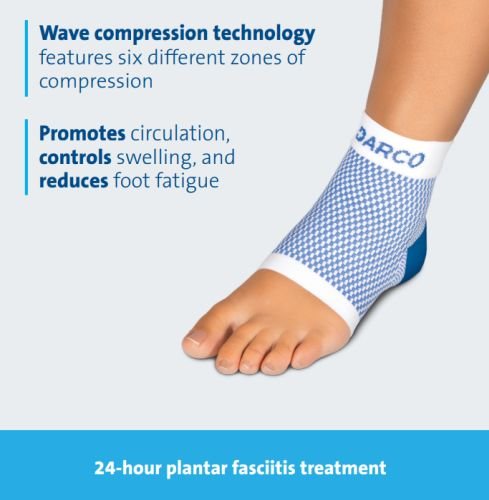 DCS Plantar Fasciitis Sleeve Medium-Wm7-10.5/Men 6-9.5 Orig - Best Medical Supplies Online