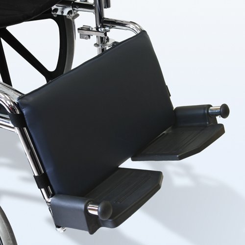 Leg Rest Pad for Wheelchairs Navy 16 w X 9 h - Best Medical Supplies Online