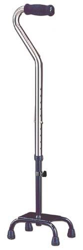 Quad Cane Heavy Duty Small Base 500# Capacity