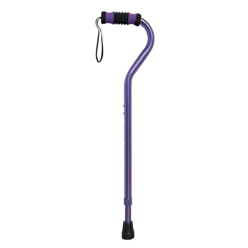 Cane Bariatric Aluminum Purple 600# Weight Cap - Best Medical Supplies Online