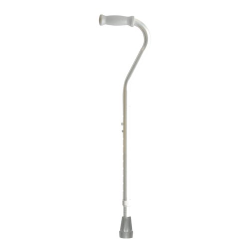 Bariatric Offset Cane Silver - Best Medical Supplies Online