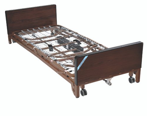 Homecare Full Electric Bed Pkg With Half Rails - Best Medical Supplies Online