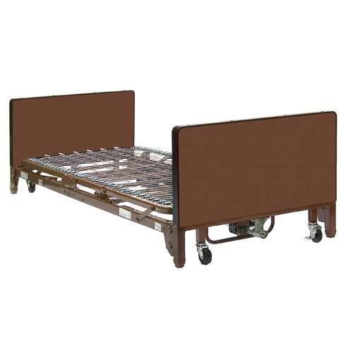 Full Electric Bed Pkg w/Full Rails & Fibercore Mattress - Best Medical Supplies Online